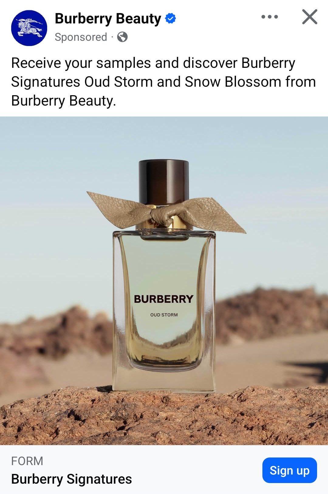 Free Burberry Perfume