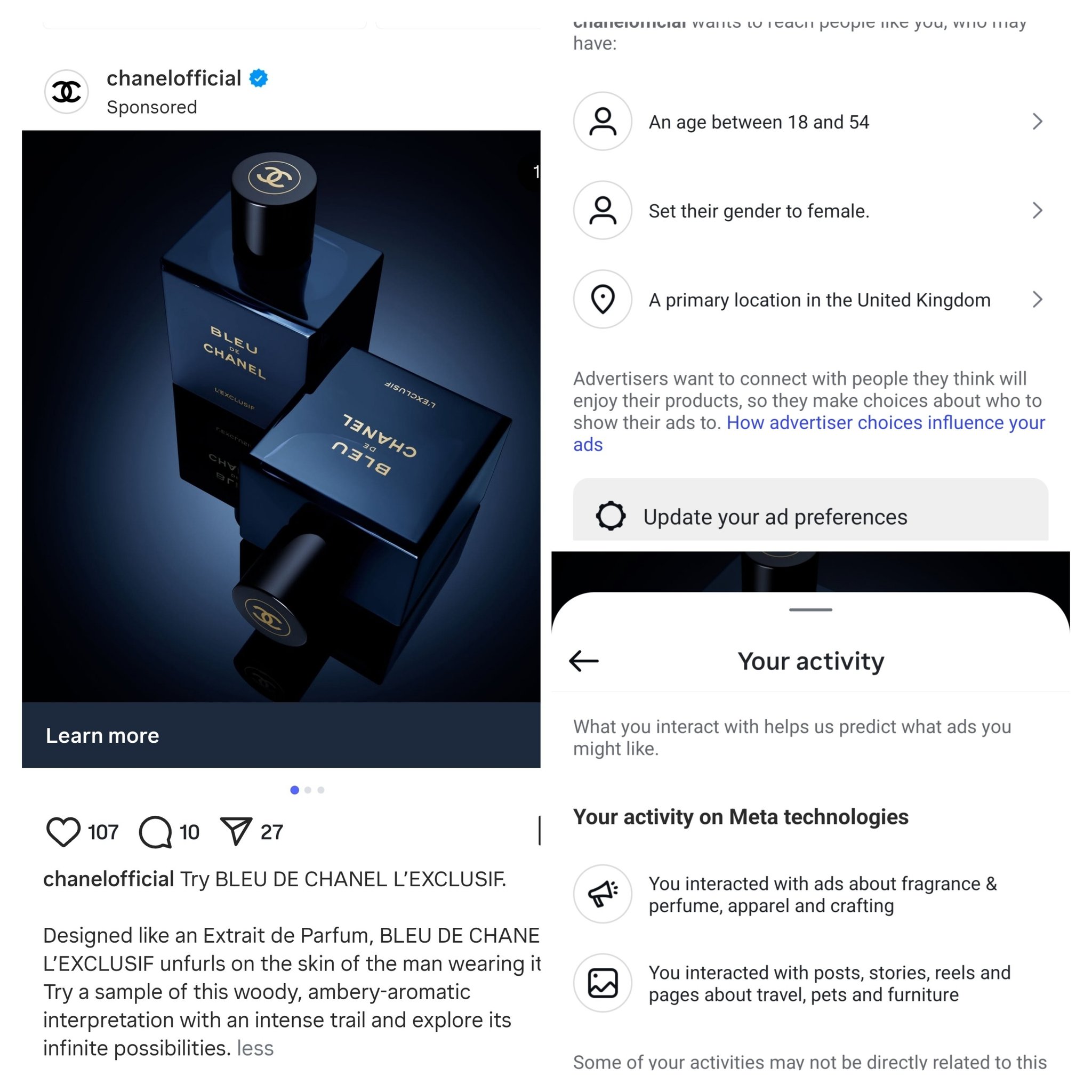 Free Chanel Perfume