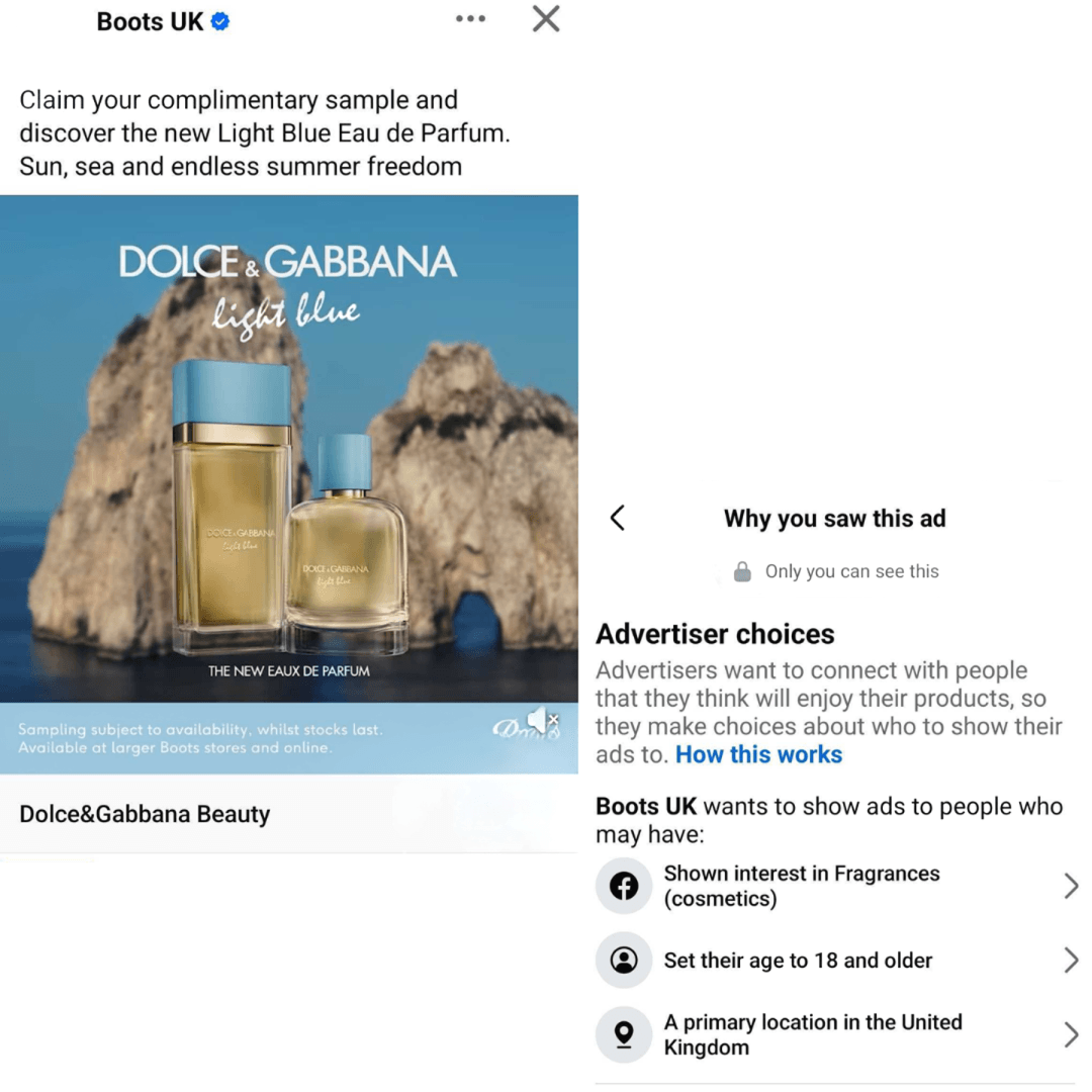 Free Dolce & Gabbana Aftershave