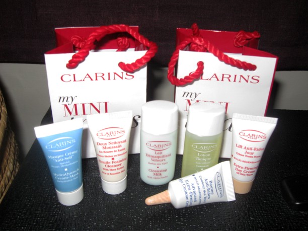 Free Clarins Mini Treats