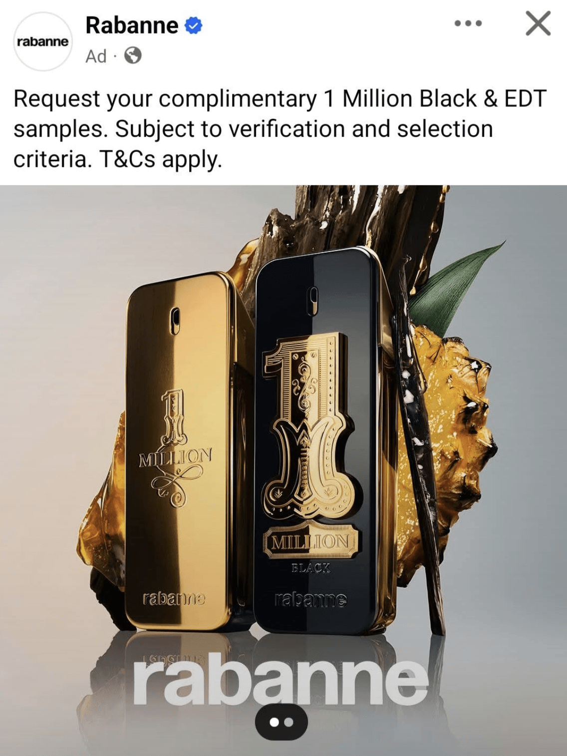 Free Rabanne Million Perfumes