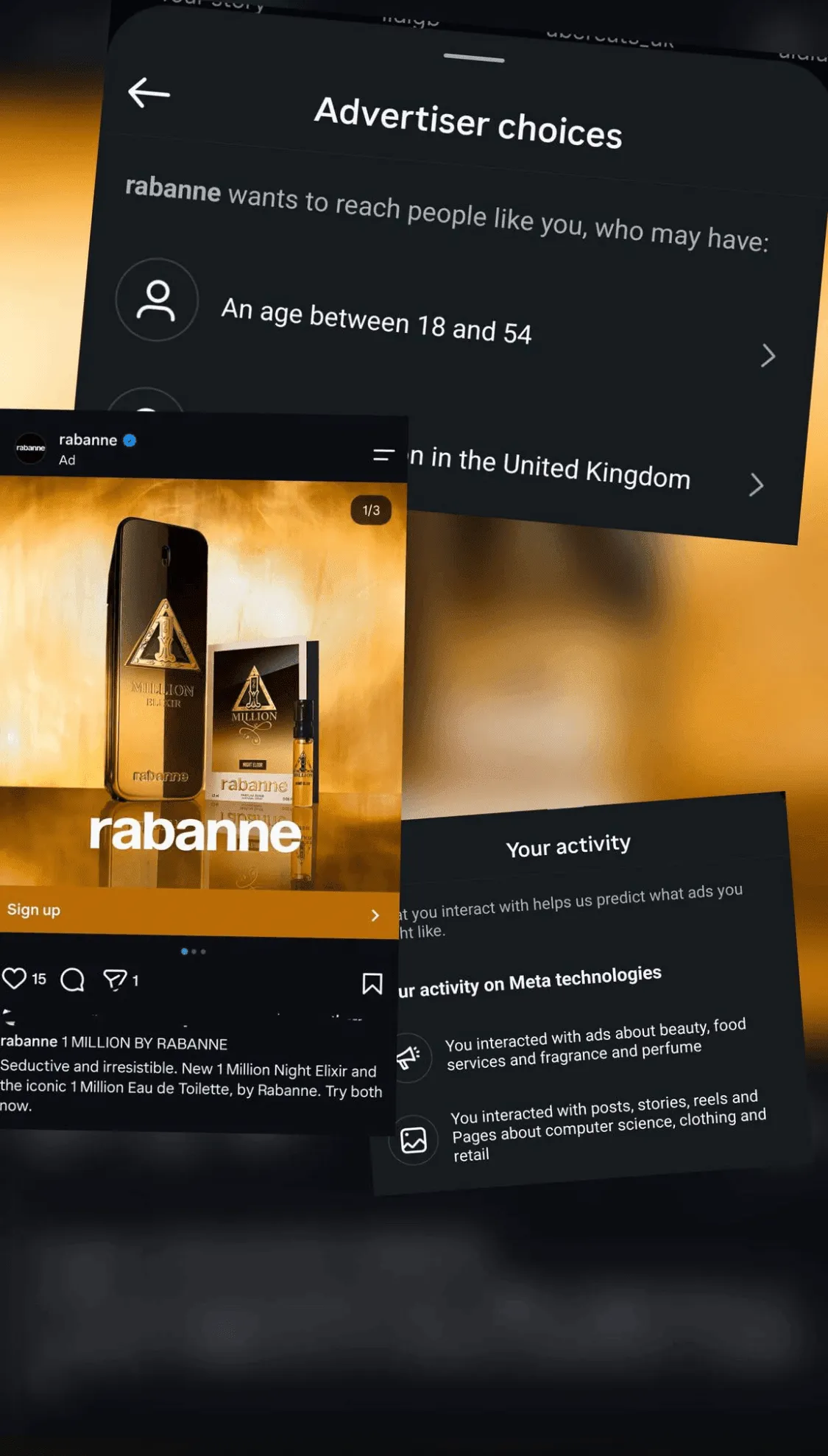 Free Rabanne Million Gold Perfumes